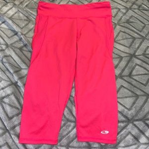 Pink Champion Capri Leggings